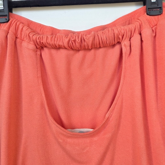 Free People Beach Coral Layered Tube Top - Picture 2 of 4